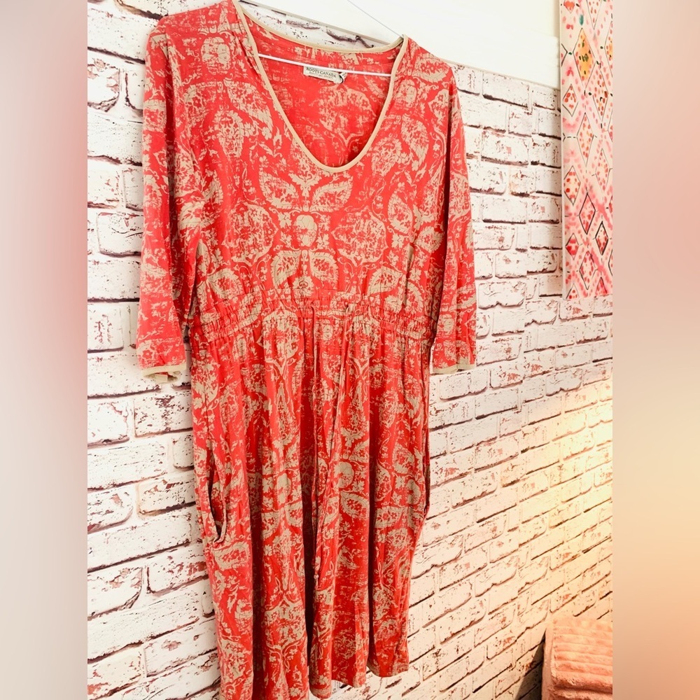 Roots pima cotton dress